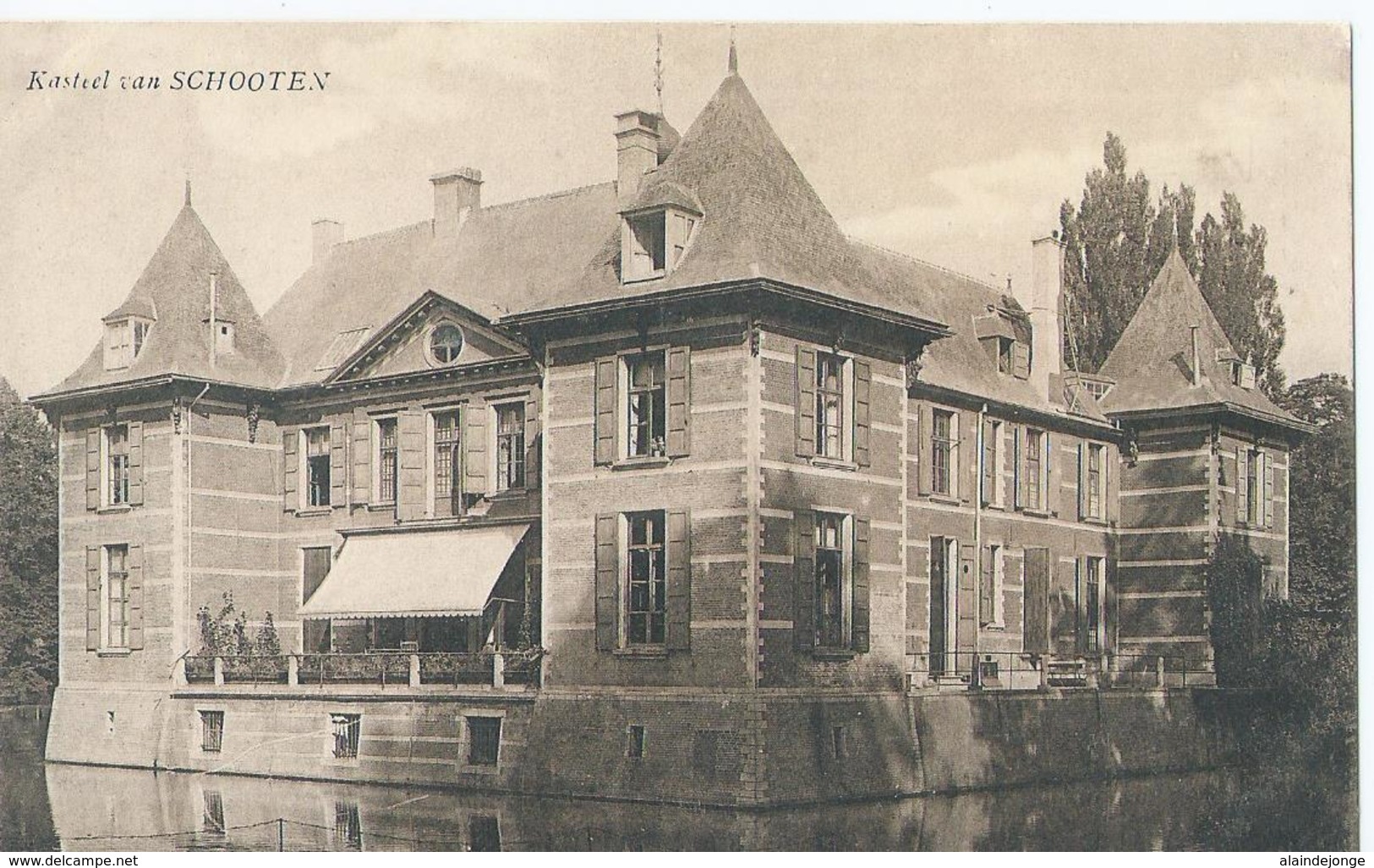 Schoten - Schooten - Kasteel Van Schooten - E. Mannekens Imp. éd. Schooten - Schoten