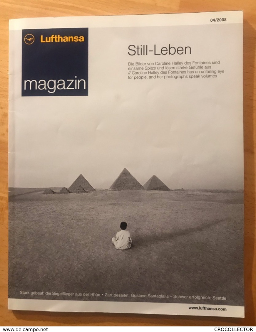 LUFTHANSA INFLIGHT MAGAZINE 04/2008 - Flugmagazin