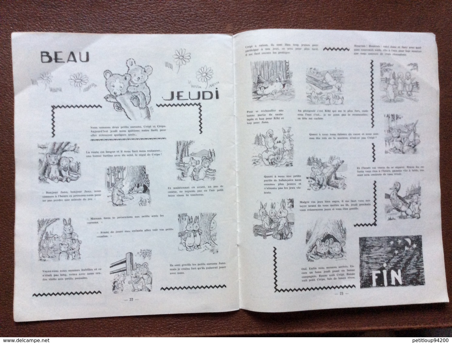 PROGRAMME  C.A.S. de PARIS  Fête Centrale  CHAPITEAU DES FRÈRES BOUGLIONE  Arbre de Noel 1958