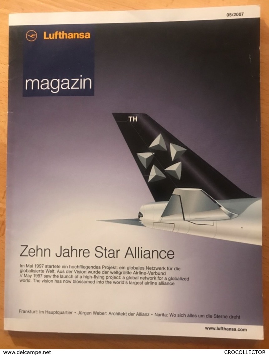 LUFTHANSA INFLIGHT MAGAZINE 05/2007 - Flugmagazin