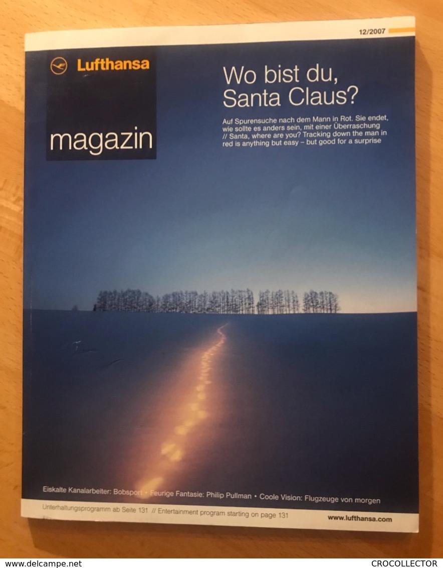 LUFTHANSA INFLIGHT MAGAZINE 12/2007 - Flugmagazin