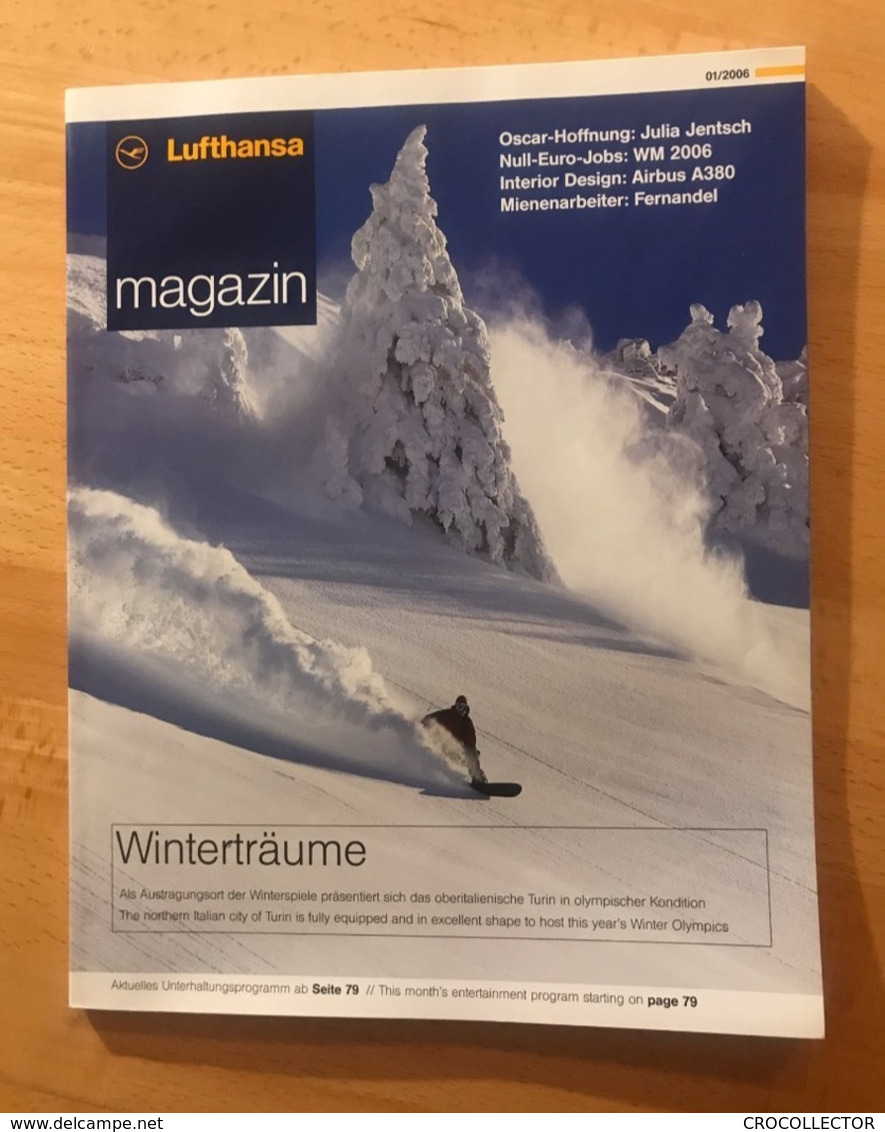 LUFTHANSA INFLIGHT MAGAZINE 01/2006 - Flugmagazin