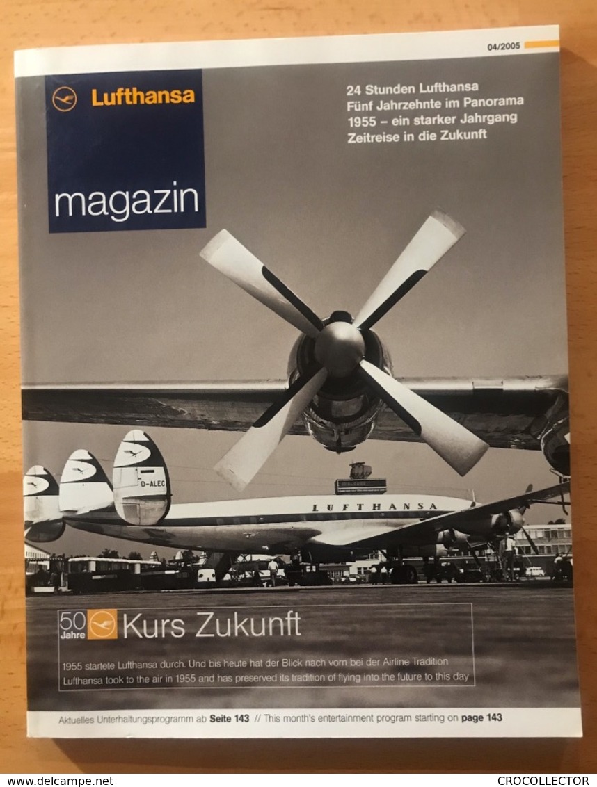 LUFTHANSA INFLIGHT MAGAZINE 04/2005 - Inflight Magazines