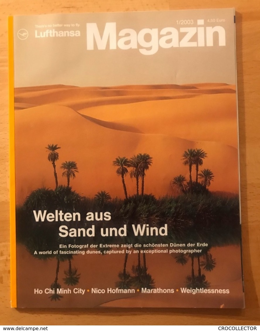 LUFTHANSA INFLIGHT MAGAZINE 01/2003 - Flugmagazin