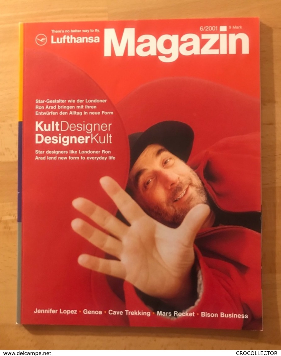 LUFTHANSA INFLIGHT MAGAZINE 06/2001 - Flugmagazin