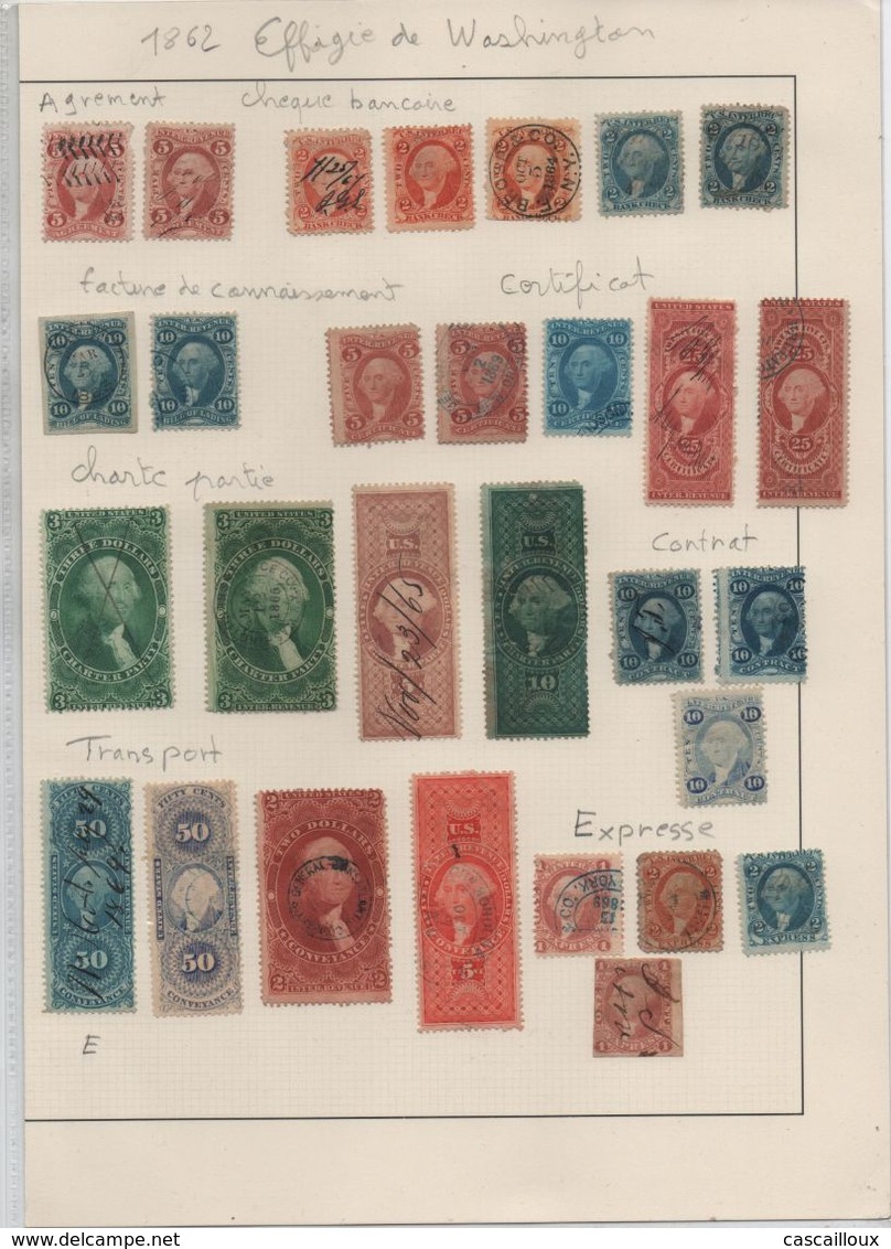 Timbres Fiscaux - Fiscale Zegels