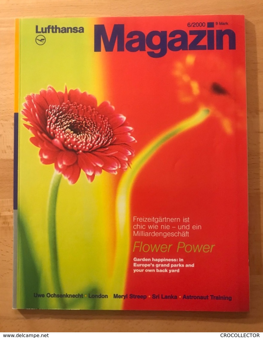LUFTHANSA INFLIGHT MAGAZINE 06/2000 - Magazines Inflight