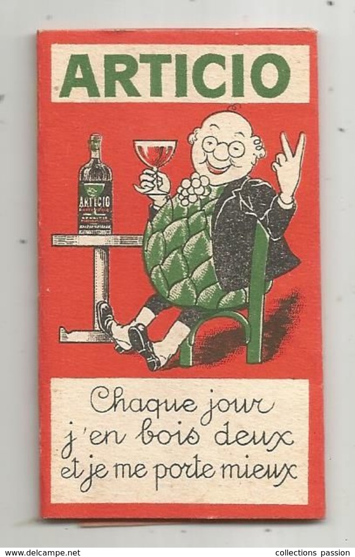 Papier à Cigarette , ARTICIO , 2 Scans, L'apéritif Du Foie - Autres & Non Classés