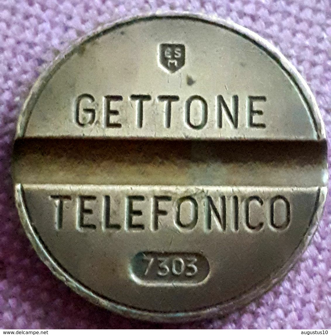 GETTONE TELEFONICO JETON ESM Milano SIGLIO 7303 - Noodgeld