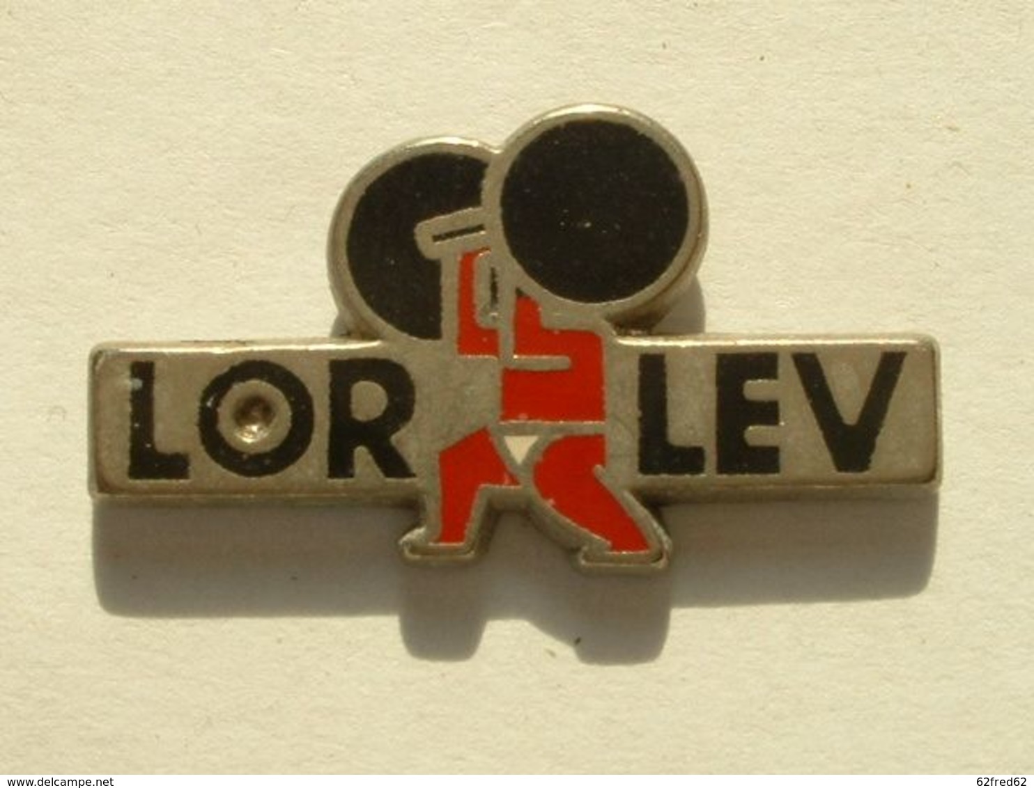 Pin's LORLEV - HALTEROPHILIE - Weightlifting