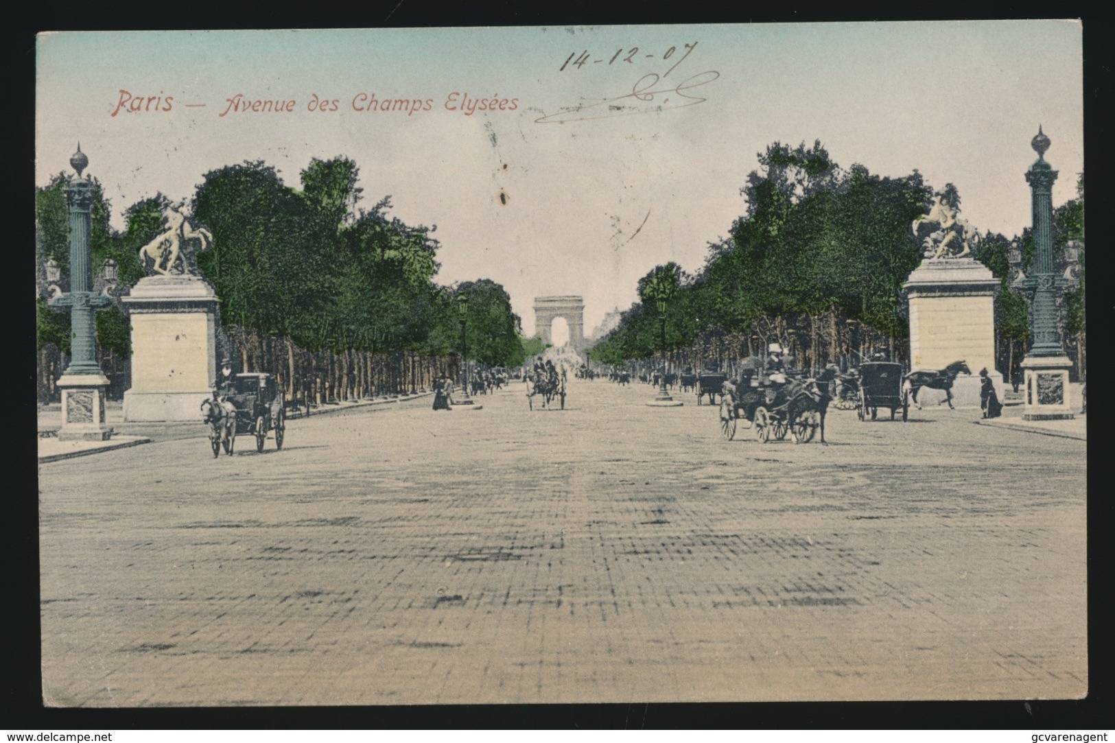 PARIS  AVENUE DES CHAMPS ELYSEES - Non Classés