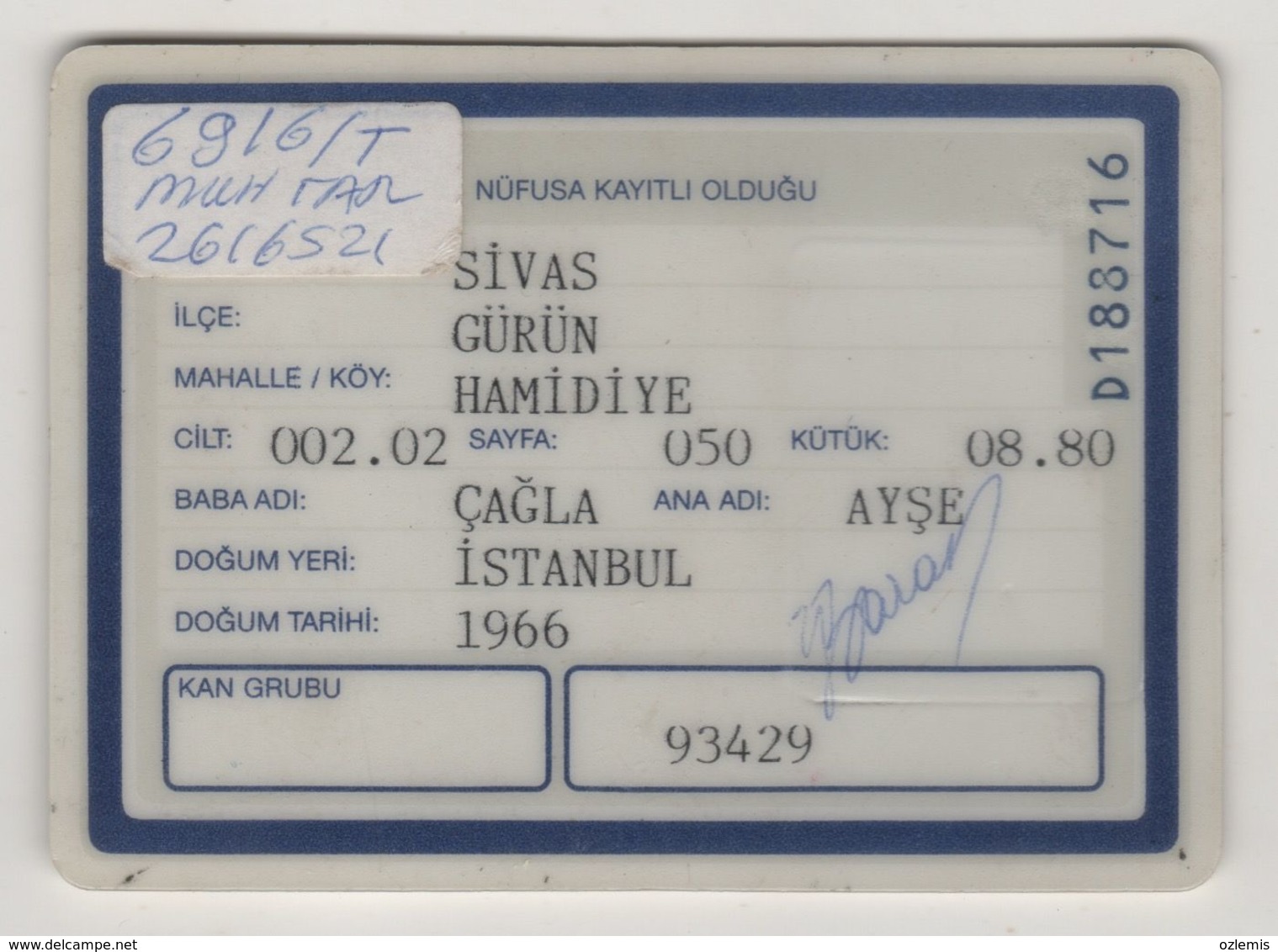TURKEY DRIVER ID - Altri & Non Classificati