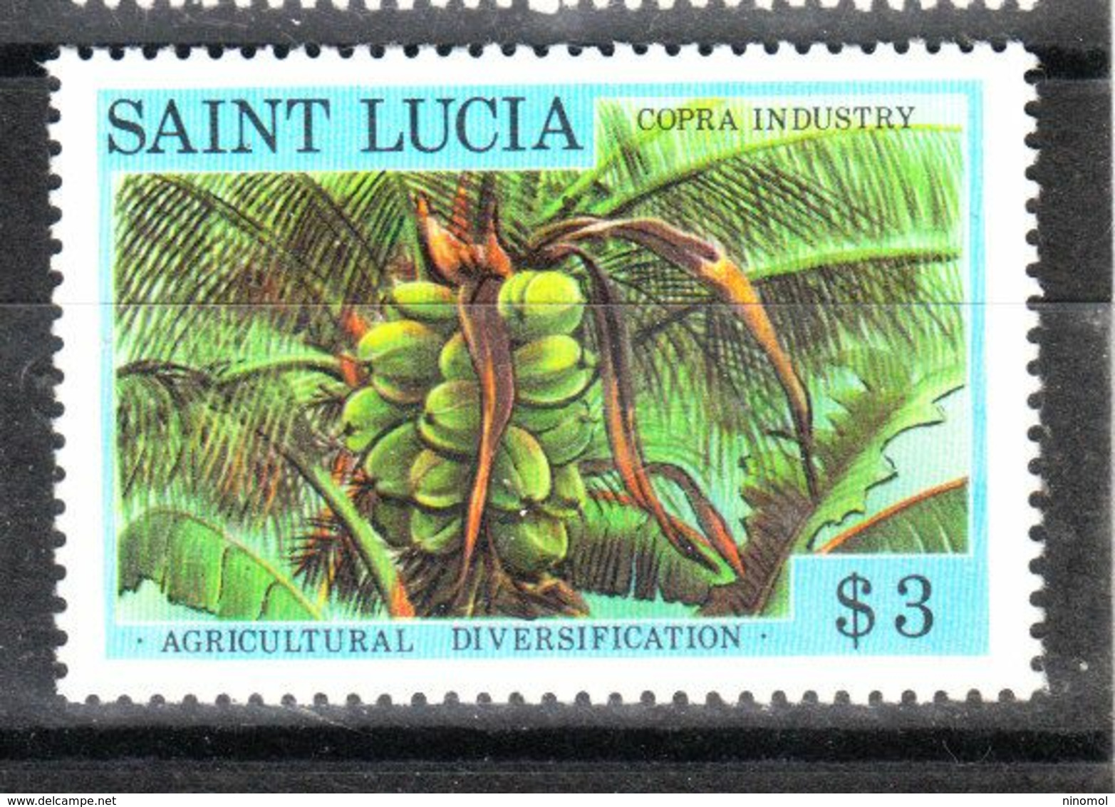 St. Lucia  - 1979.  Agricoltura Differenziata. Legumi. Differentiated Agriculture. Legumes.MNH - Agriculture