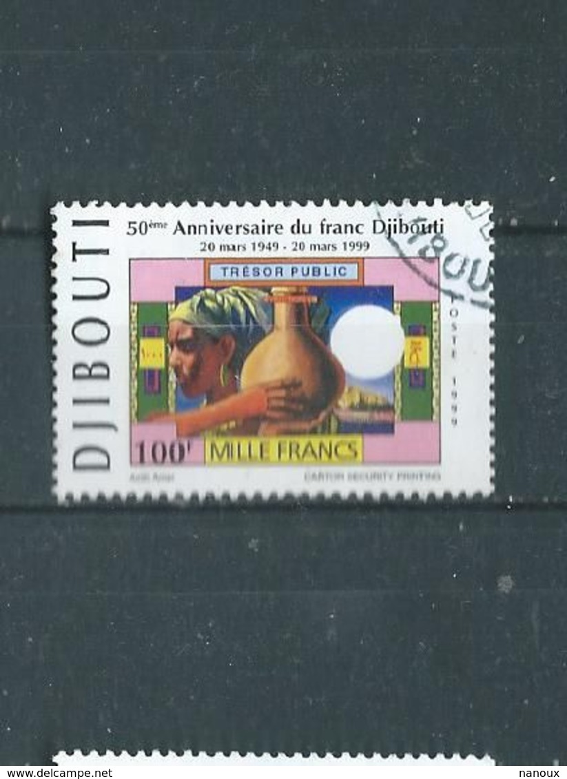 Timbre Oblitére De Djibouti 1999 - Djibouti (1977-...)