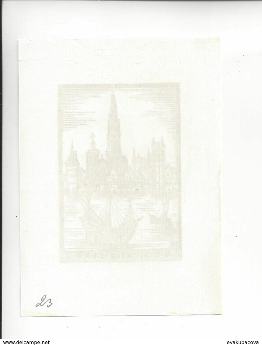 Ex Libris.75mmx105mm. - Bookplates