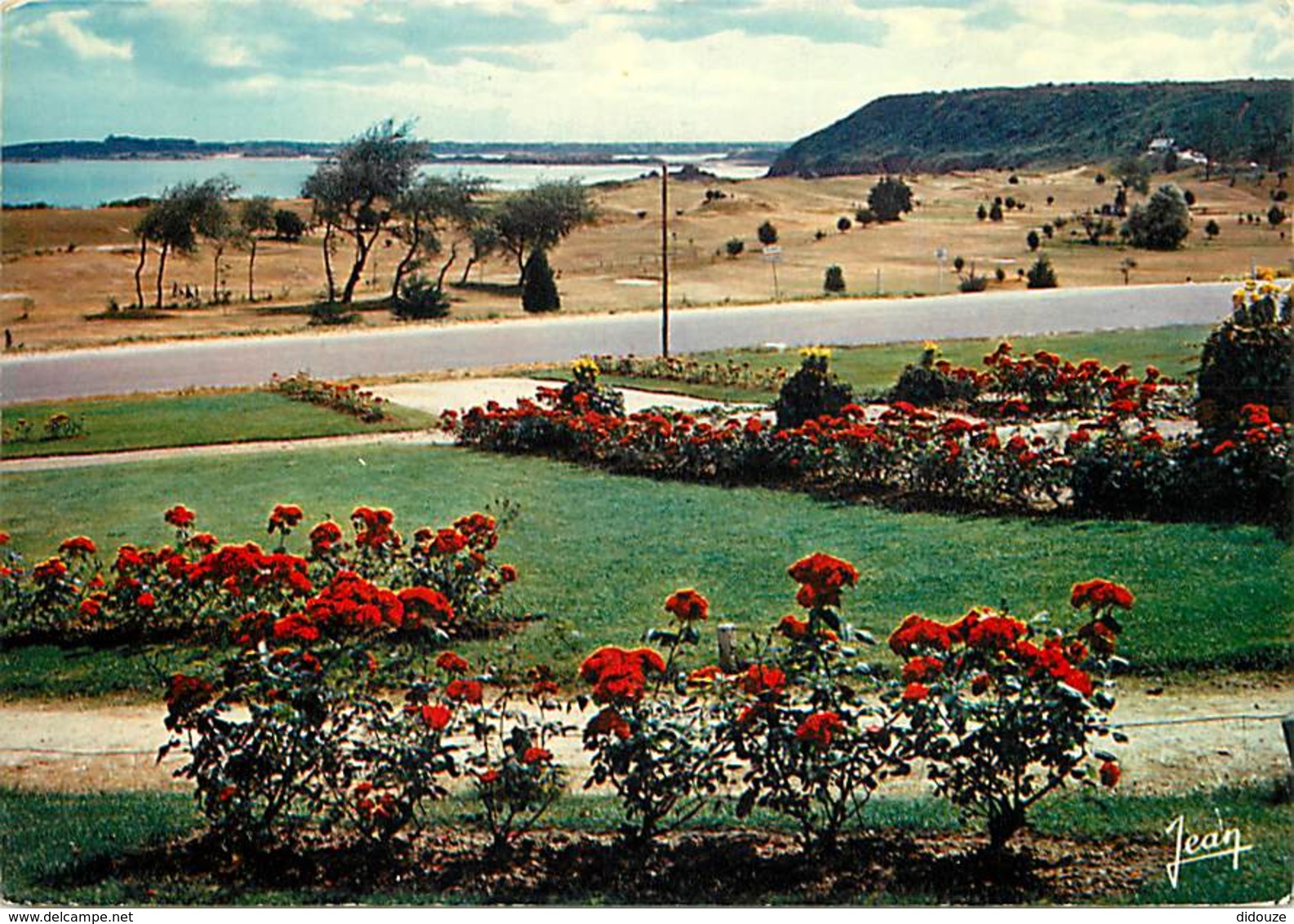 22 - Saint Cast - La Plage De Pen-Guen - Le Golf - Fleurs - Flamme Postale De Saint Cast - CPM - Voir Scans Recto-Verso - Saint-Cast-le-Guildo