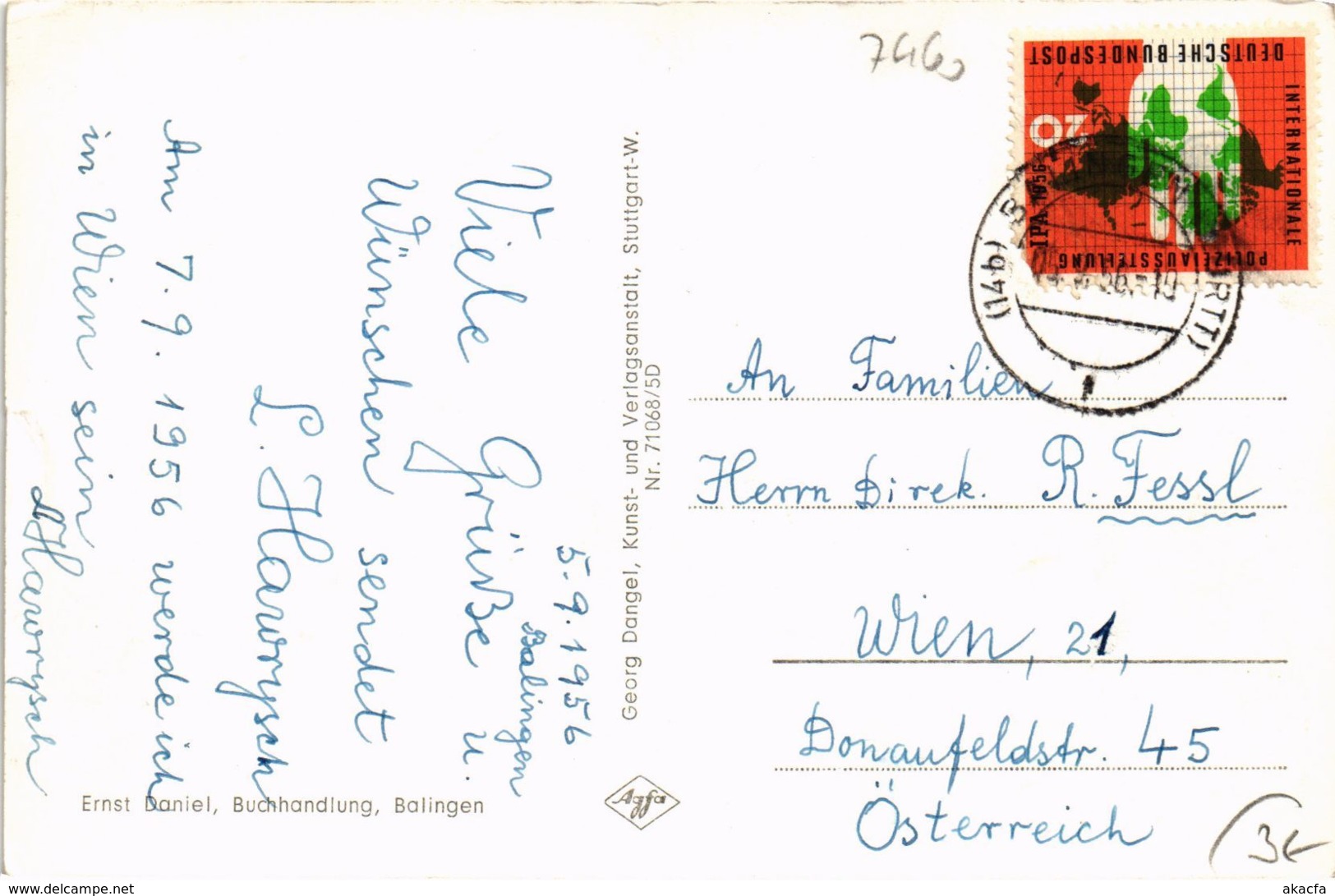 CPA AK Gruss Aus Balingen GERMANY (1012046) - Balingen