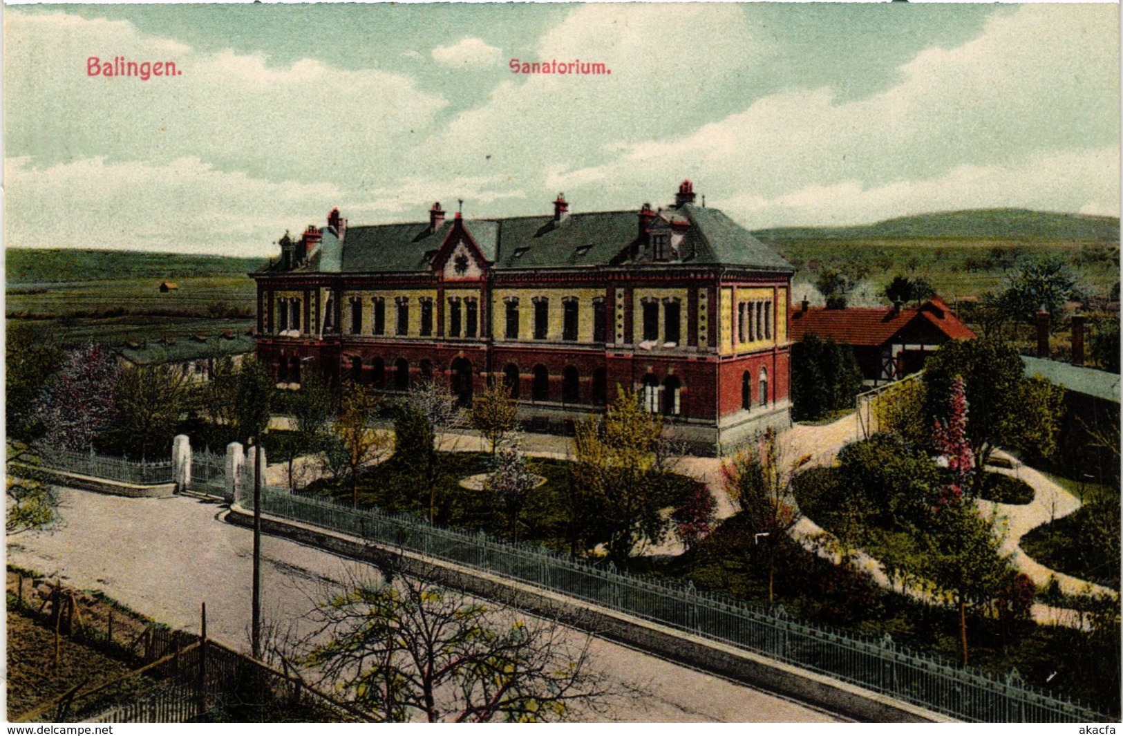 CPA AK Balingen Sanatorium GERMANY (1012047) - Balingen