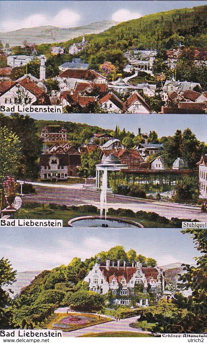 AK Bad Liebenstein - Stahlquelle Schloss Altenstein - Ca. 1910/20 (51548) - Bad Liebenstein