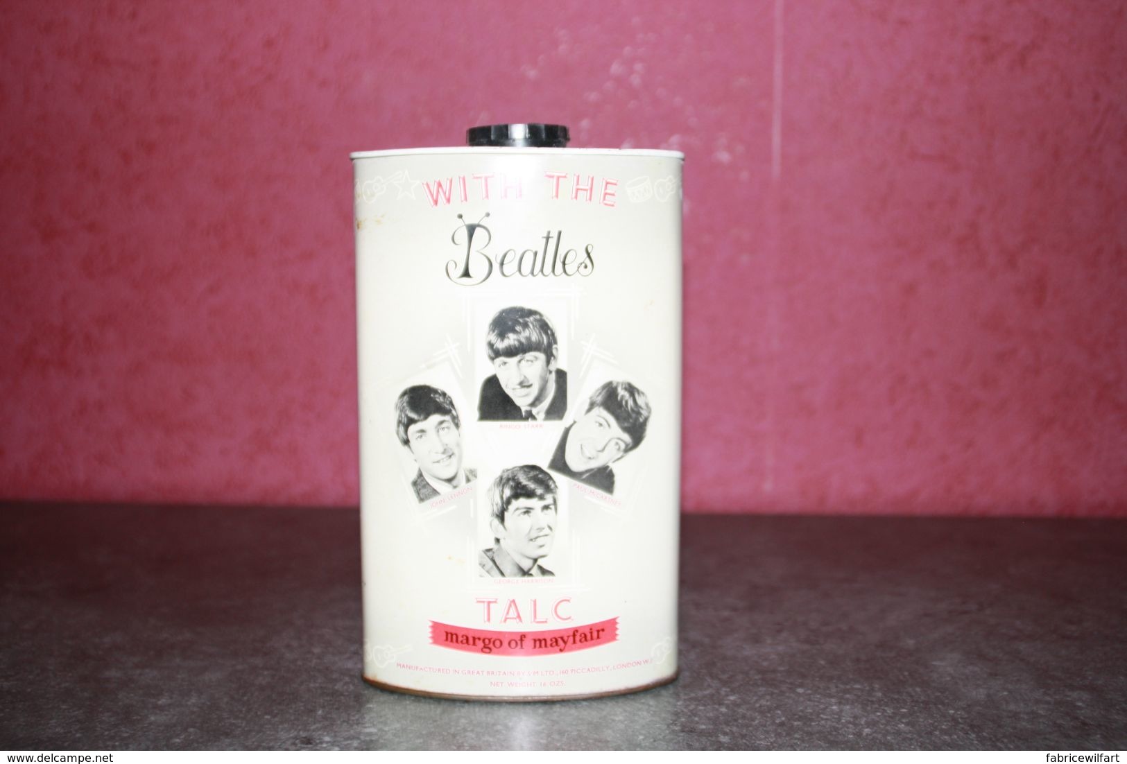Boîte De Talc "With The Beatles" - 1964 - Varia