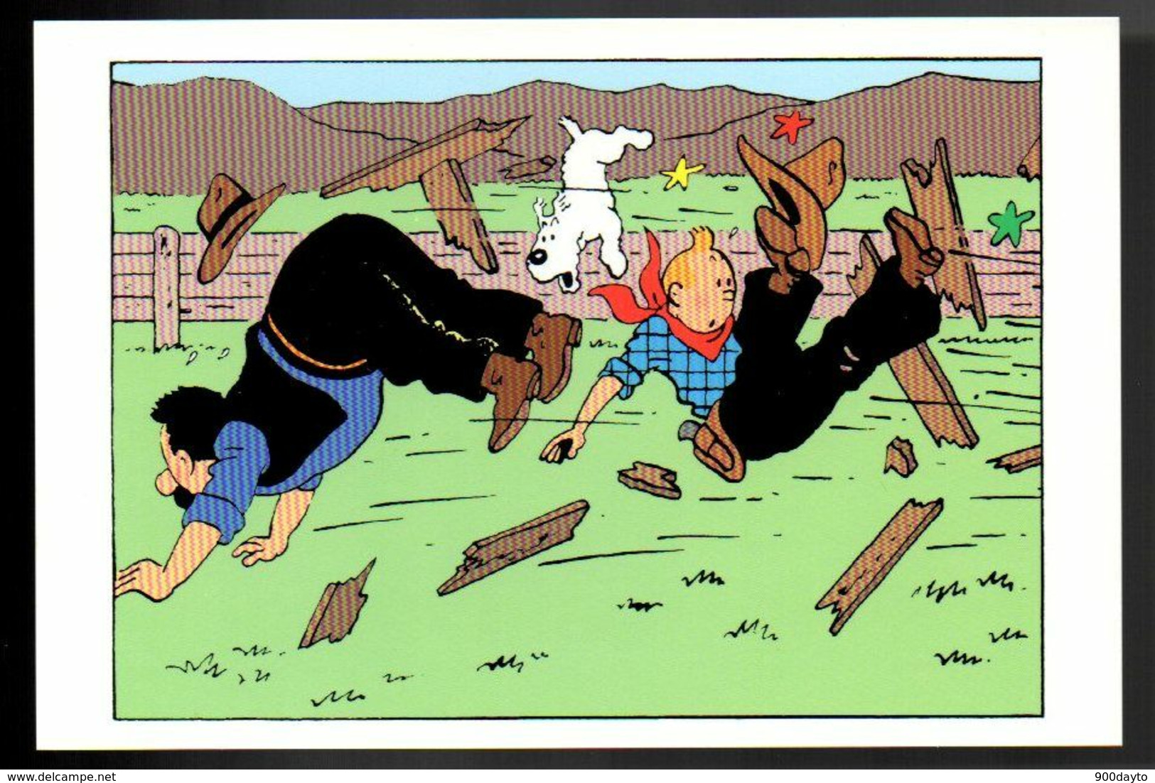 TINTIN. D'après L'album: "Tintin En Amérique". - Bandes Dessinées