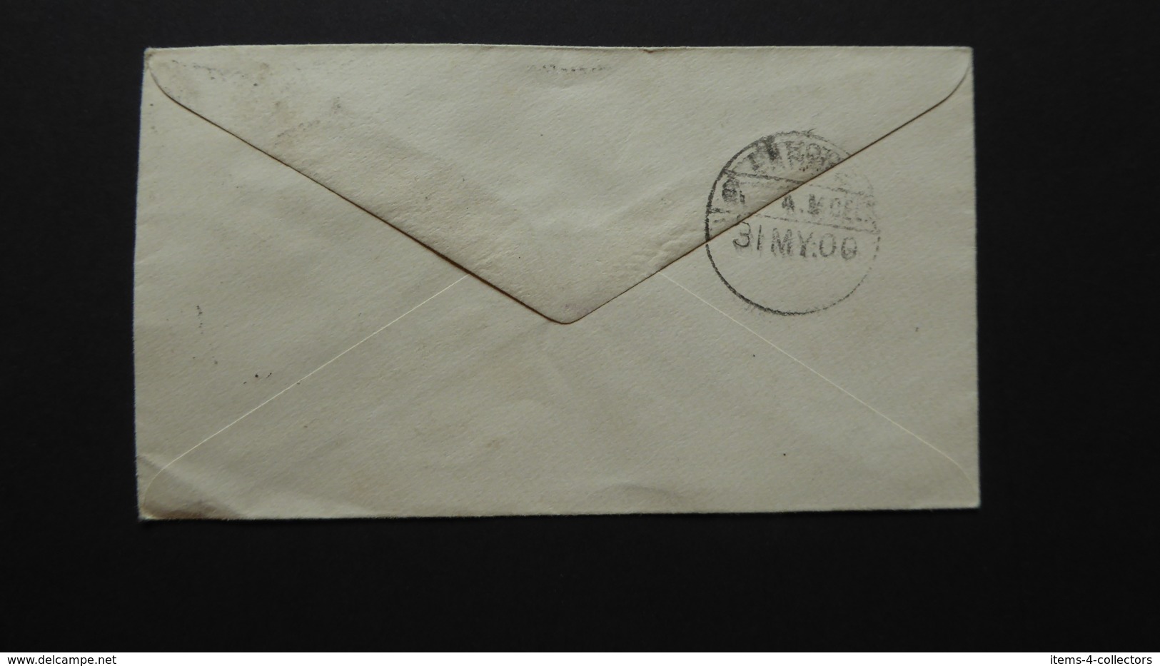 INDIA QV PREPAID POSTAL COVER POSTMARK  SADAR BAZAR MEERUT / LAHORE 1900 - Autres & Non Classés