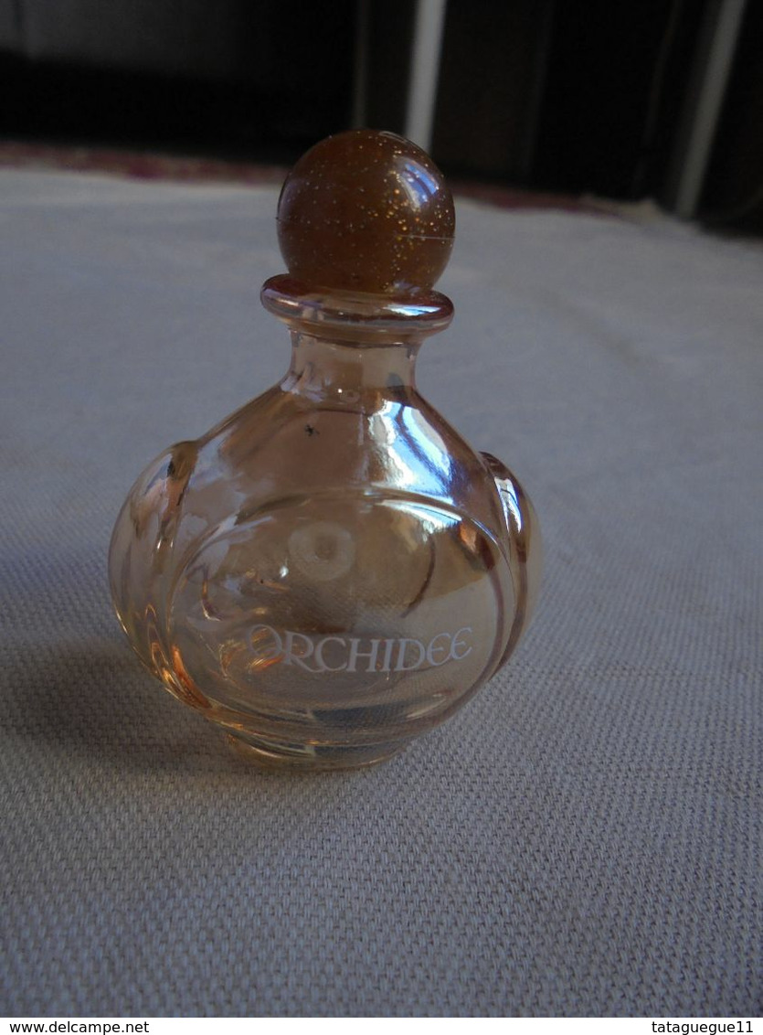 Vintage - Flacon Miniature "Orchidée" Yves Rocher (vide) - Miniatures Modernes Vides