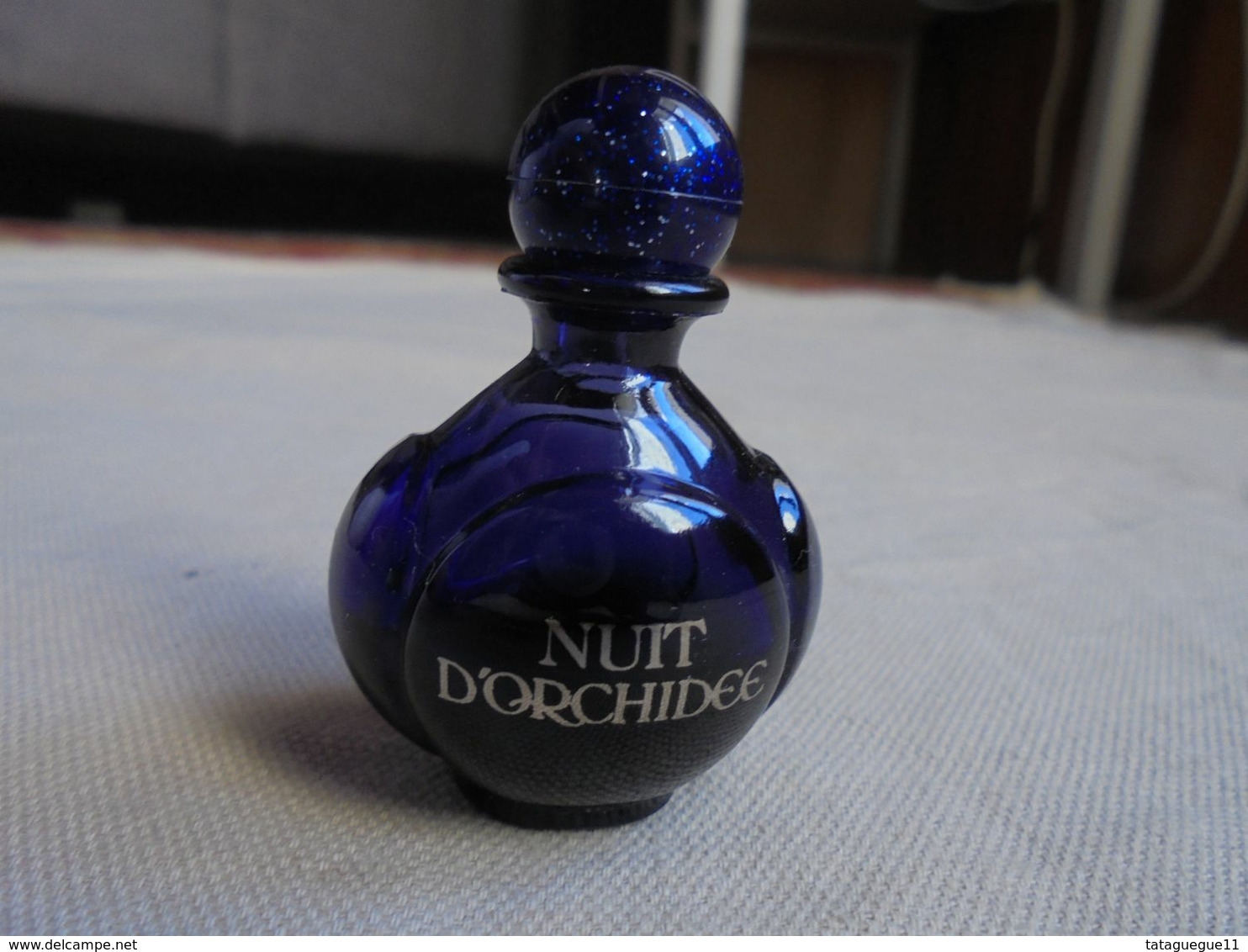 Vintage - Flacon Miniature "Nuit D'Orchidée" Yves Rocher - Miniaturen (leer)