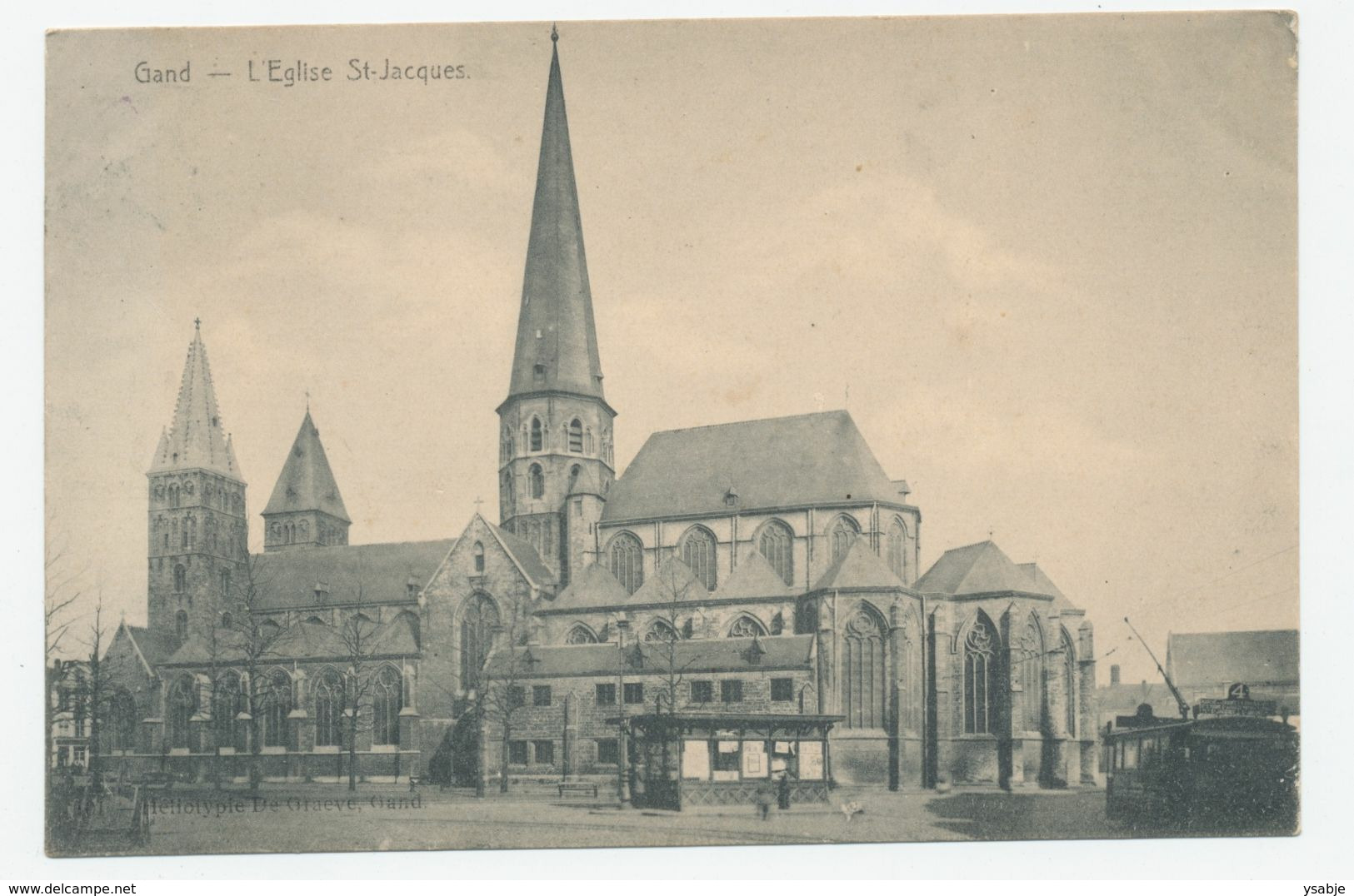 Gand - Eglise St-Jacques - Gent