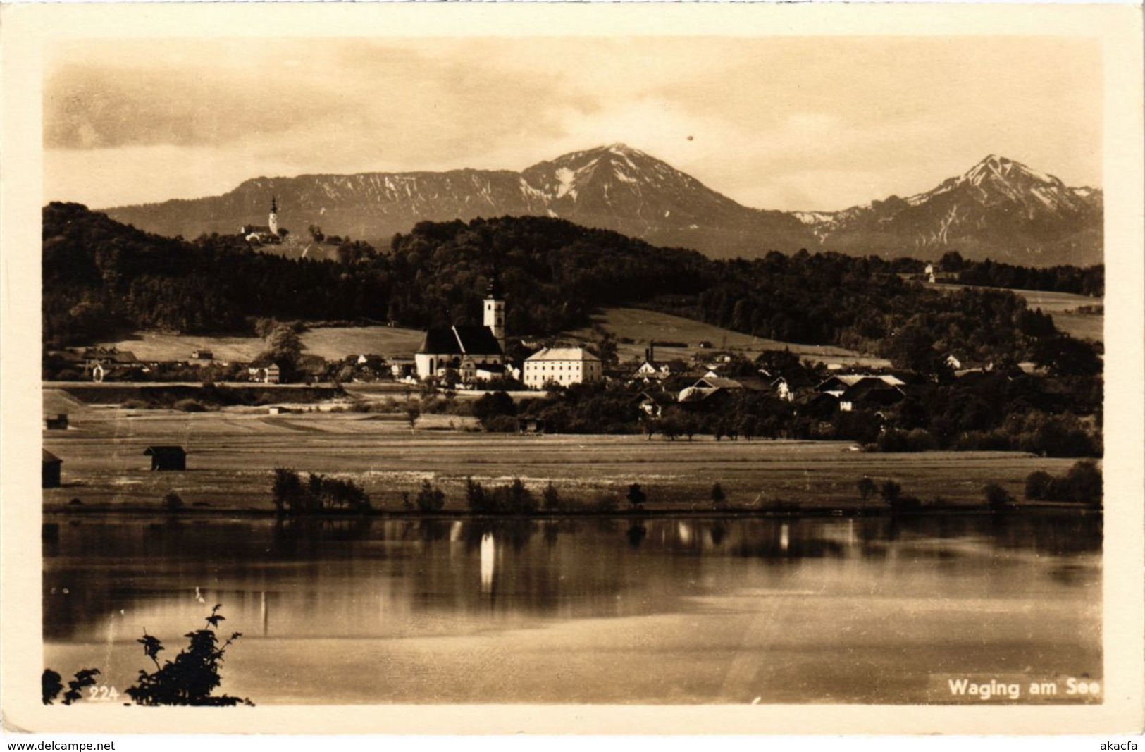 CPA AK Waging Am See - Panorama GERMANY (1034237) - Waging