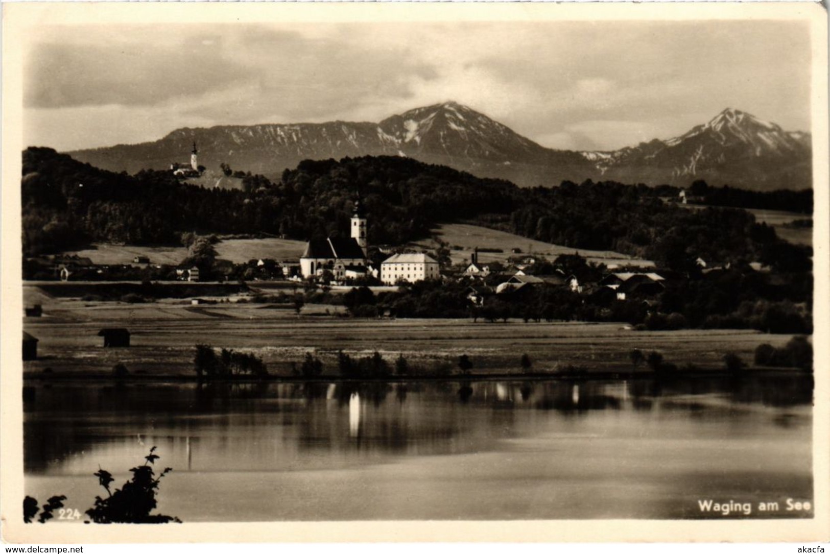 CPA AK Waging Am See - Panorama GERMANY (1034238) - Waging