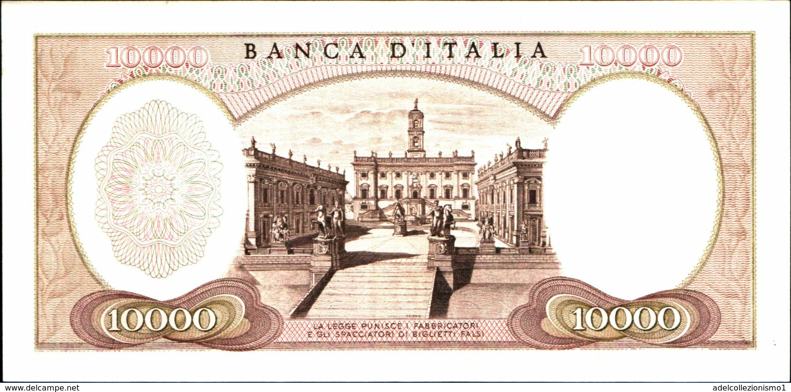 19972) BANCONOTA 10000 LIRE MICHELANGELO 4-1-1968 -vedi Foto - 50000 Liras