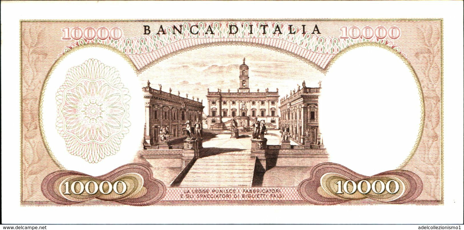 19972) BANCONOTA 10000 LIRE MICHELANGELO 4-1-1968 -vedi Foto - 50000 Lire