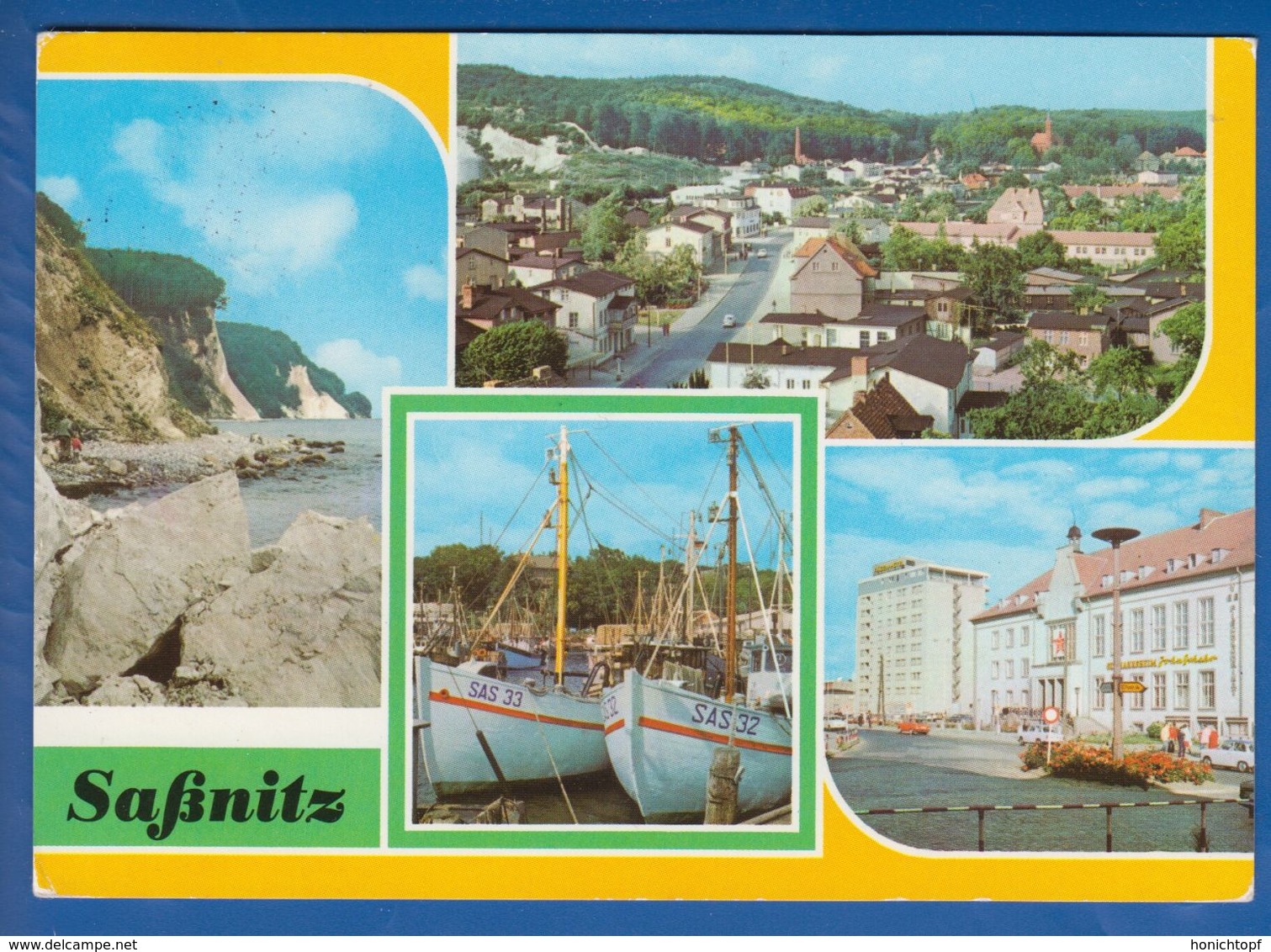 Deutschland; Sassnitz; Rügen; Multibildkarte - Sassnitz