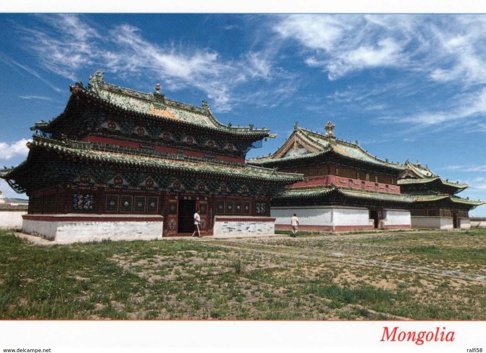 1 AK Mongolei * Erdene Zuu - Ein Kloster Aus Dem 16. Jh. Das Erste Buddhistische Kloster Des Buddhismus In Der Mongolei - Mongolia