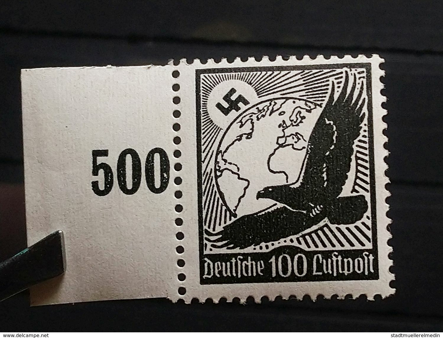 Deutsche Reich Mi-Nr. 537** MNH Postfrisch Linkenrand - Ungebraucht