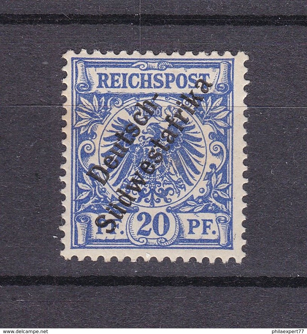 Deutsche Kolonie: Deutsch-Südwestafrika - 1898/99 - Michel Nr. 8 - Ungebr. M. Falz - 20 Euro - German South West Africa