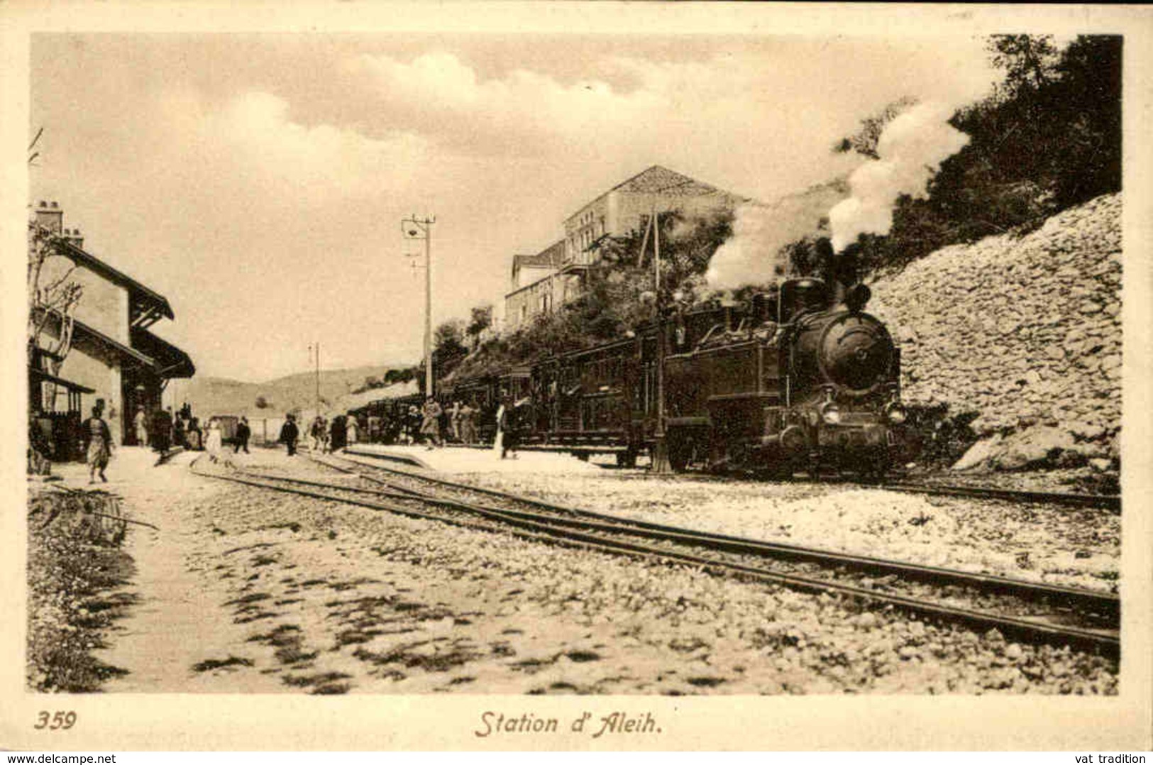 LIBAN - Carte Postale - Aley - Station D'Aleih - Train - L 66366 - Liban
