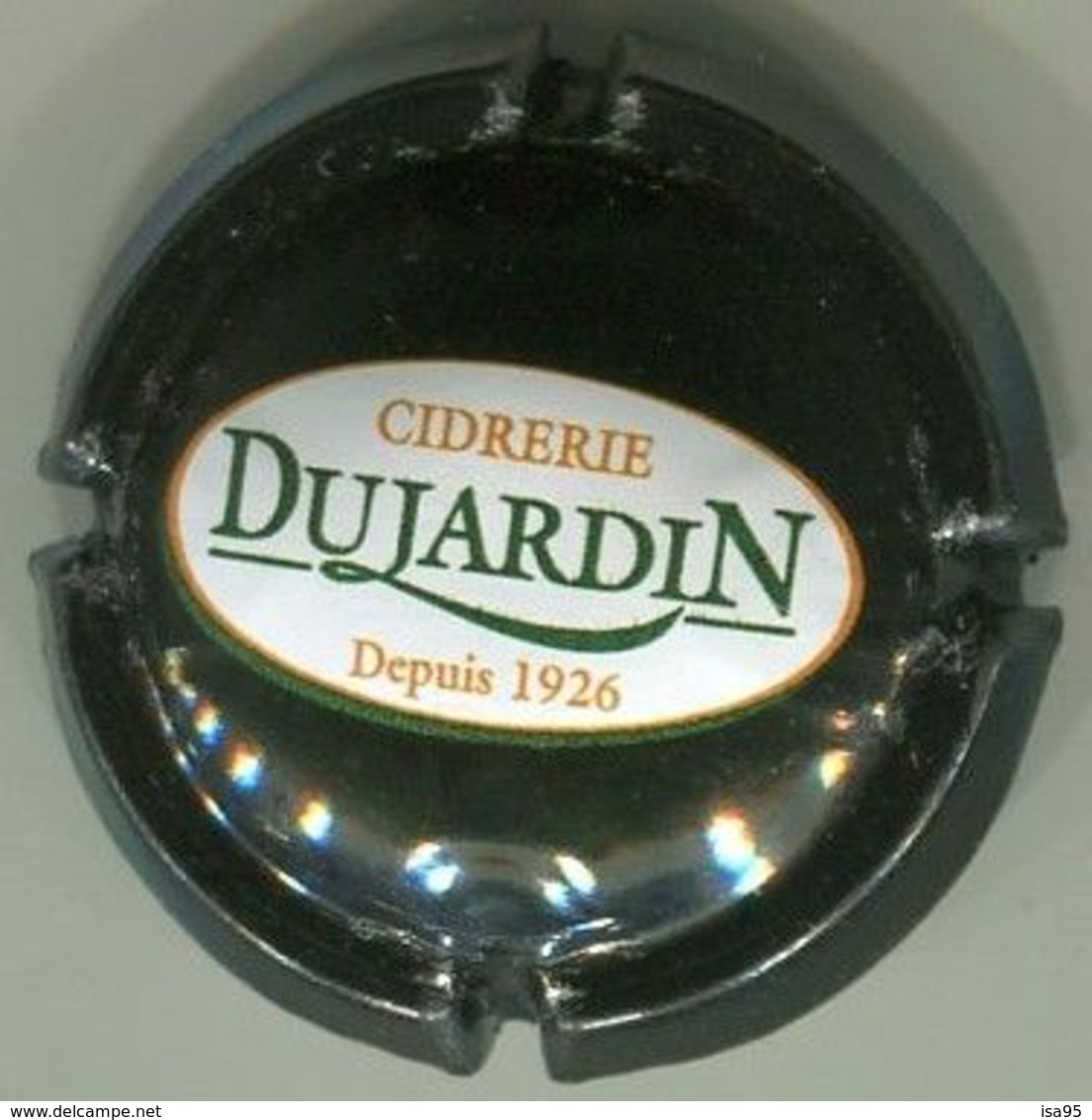 CAPSULE-CIDRERIE DUJARDIN Noir Blanc Vert & Orange - Autres & Non Classés