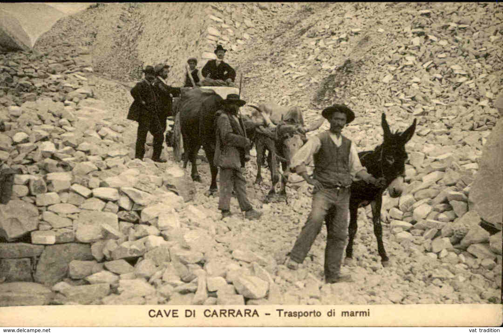 ITALIE - Carte Postale - Cave Di Carrara  -Transporto Di Marmi - Carrière De Marbre - L 66383 - Carrara