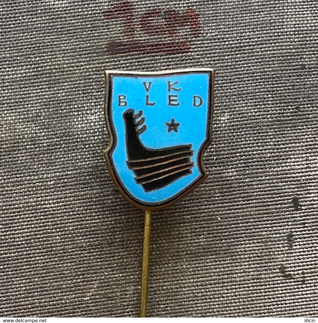 Badge Pin ZN009429 - Rowing Kayak Canoe Yugoslavia Slovenia Bled - Aviron