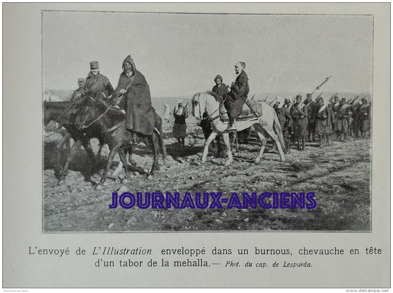 1912 IVRY Jules COUTANT - MAROC RAID AU SUD DE SEFROU - SIDI RAHO - NAVIRE HOPITAL - CHIENS DE POLICE