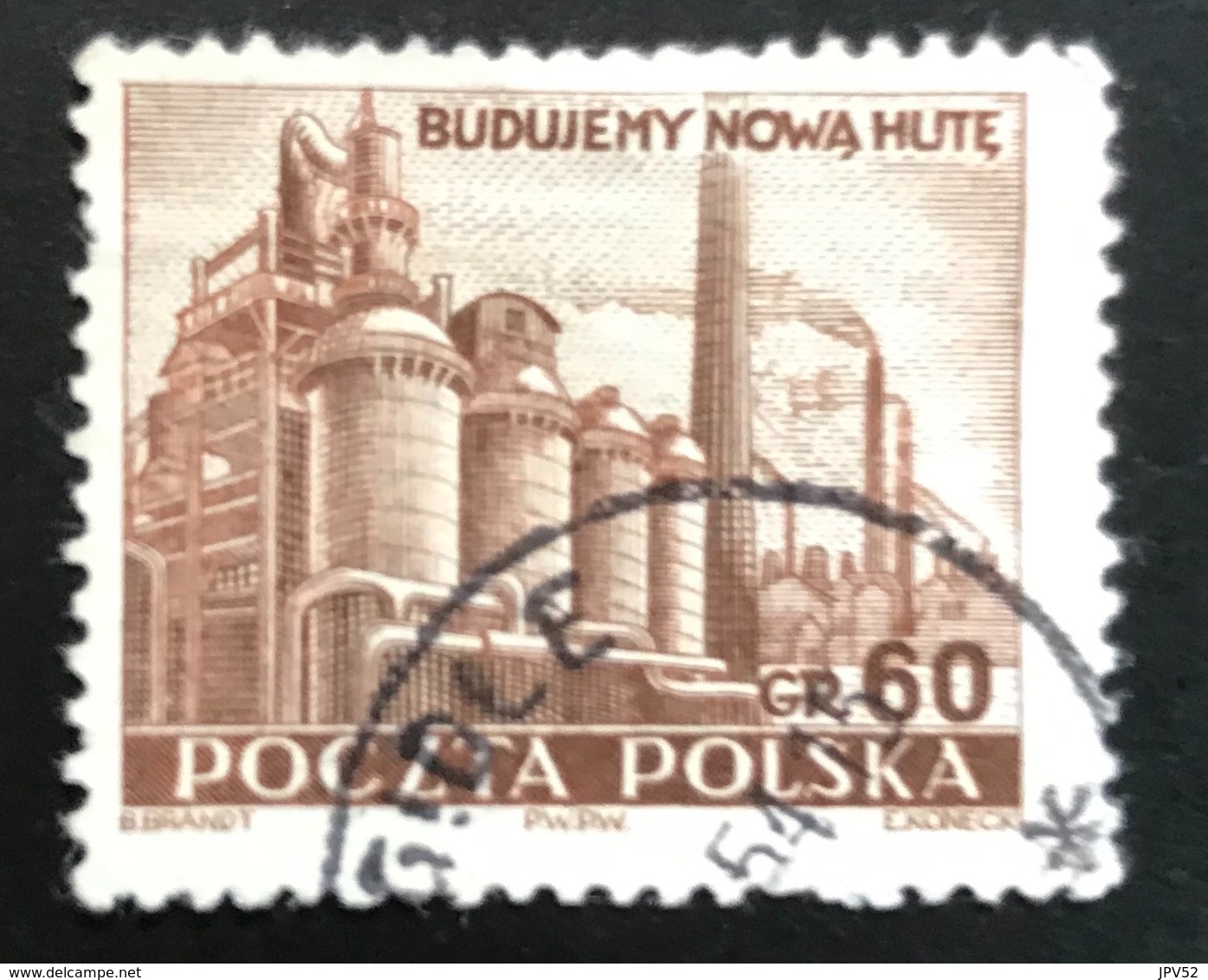 Polska - Poland - P2/5 - (°)used - 1951 - Michel Nr. 692 - Zware Industrie - Fabbriche E Imprese