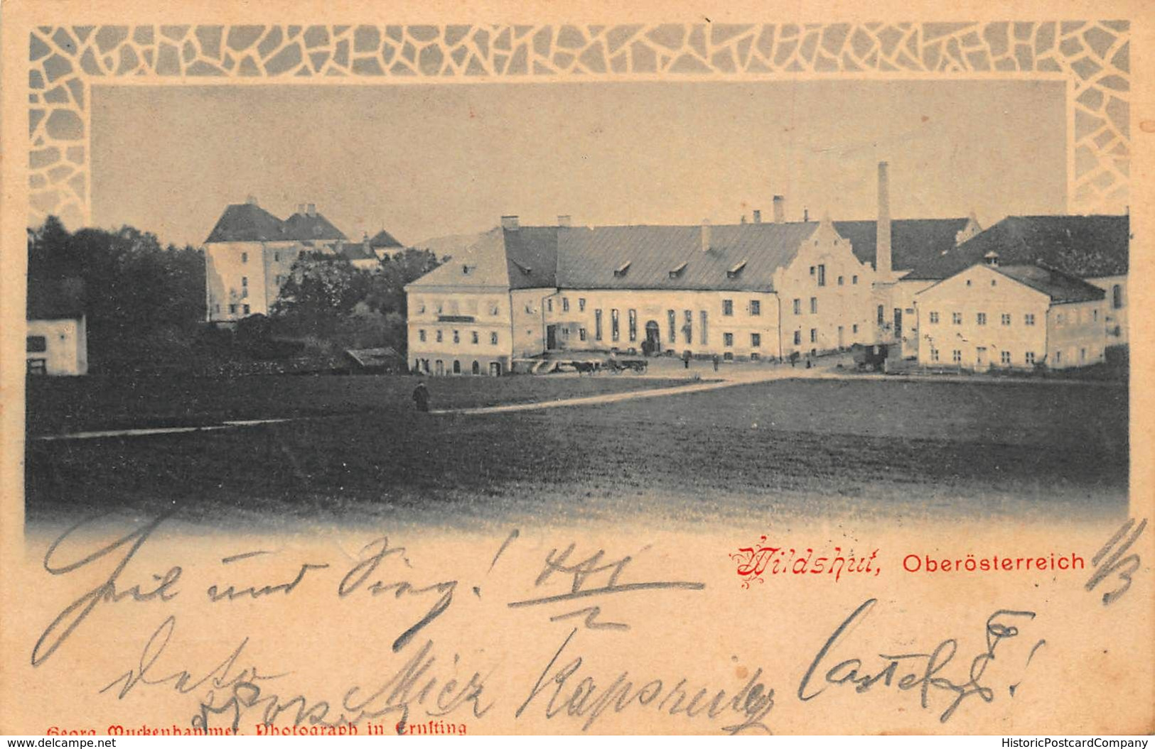 WILDSHUT OBEROSTERREICH AUSTRIA~1901 PHOTO POSTCARD 48148 NOW A BEER FARM BREWERY - Altri & Non Classificati