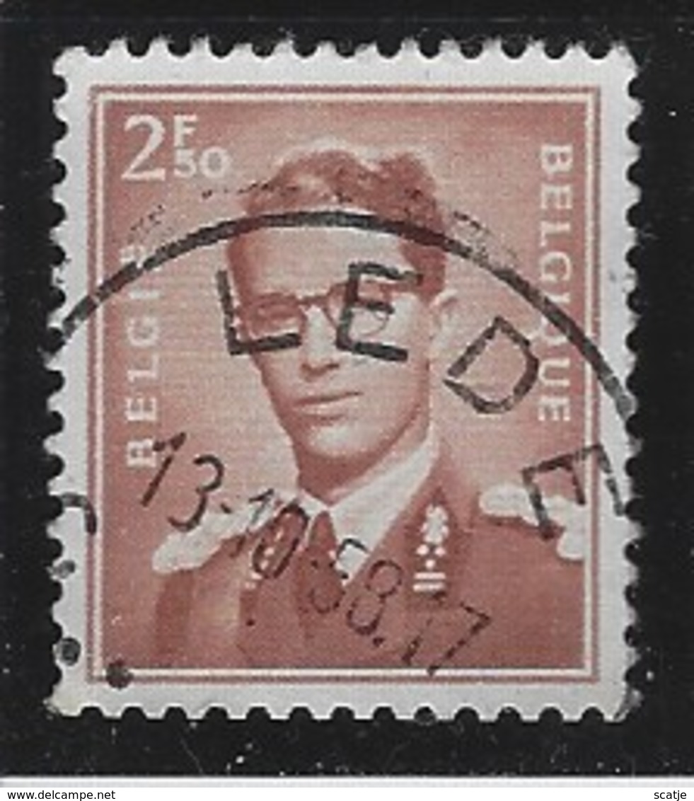 Rolzegel   R2   -   Uit Automaat   &   Gestempeld:   1958   LEDE - Coil Stamps