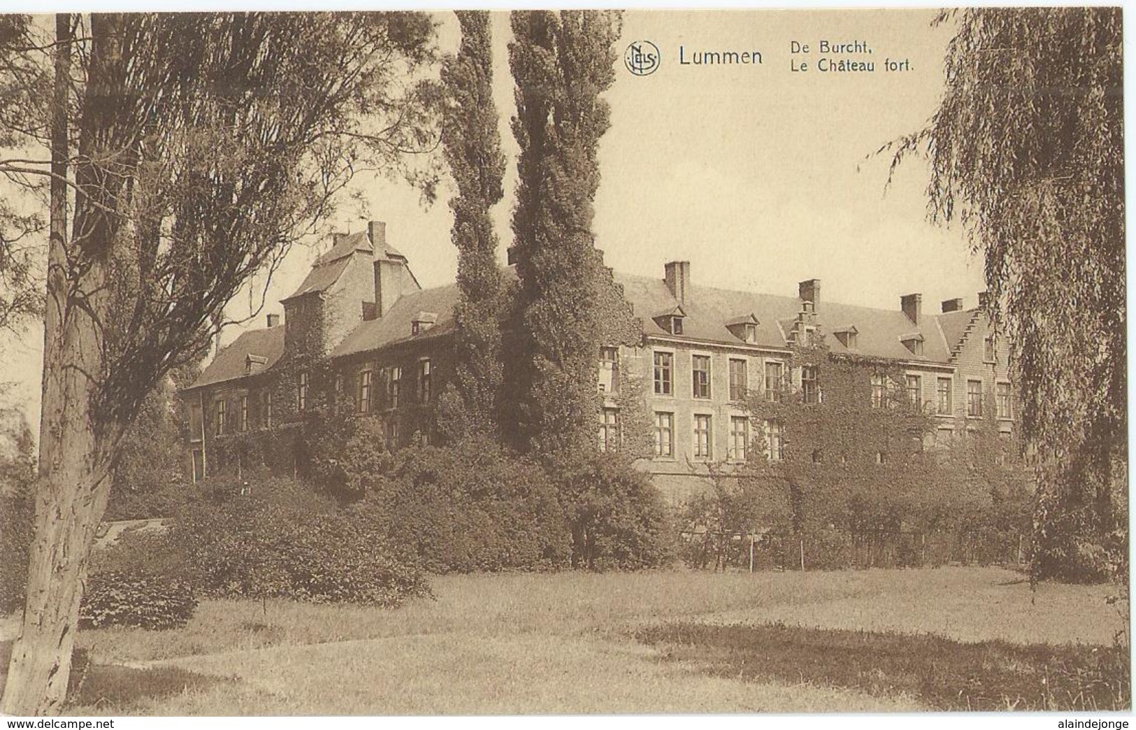 Lummen - De Burcht - Le Château Fort - Uitg. Brems, Drukker, Herck-de-Stad - Lummen