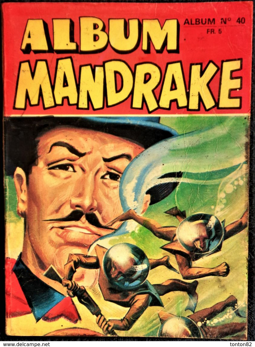 MANDRAKE - Album N° 40 - ( 384 - 385 - 386 - 387 ) - ( 1972 / 1973 ) . - Mandrake