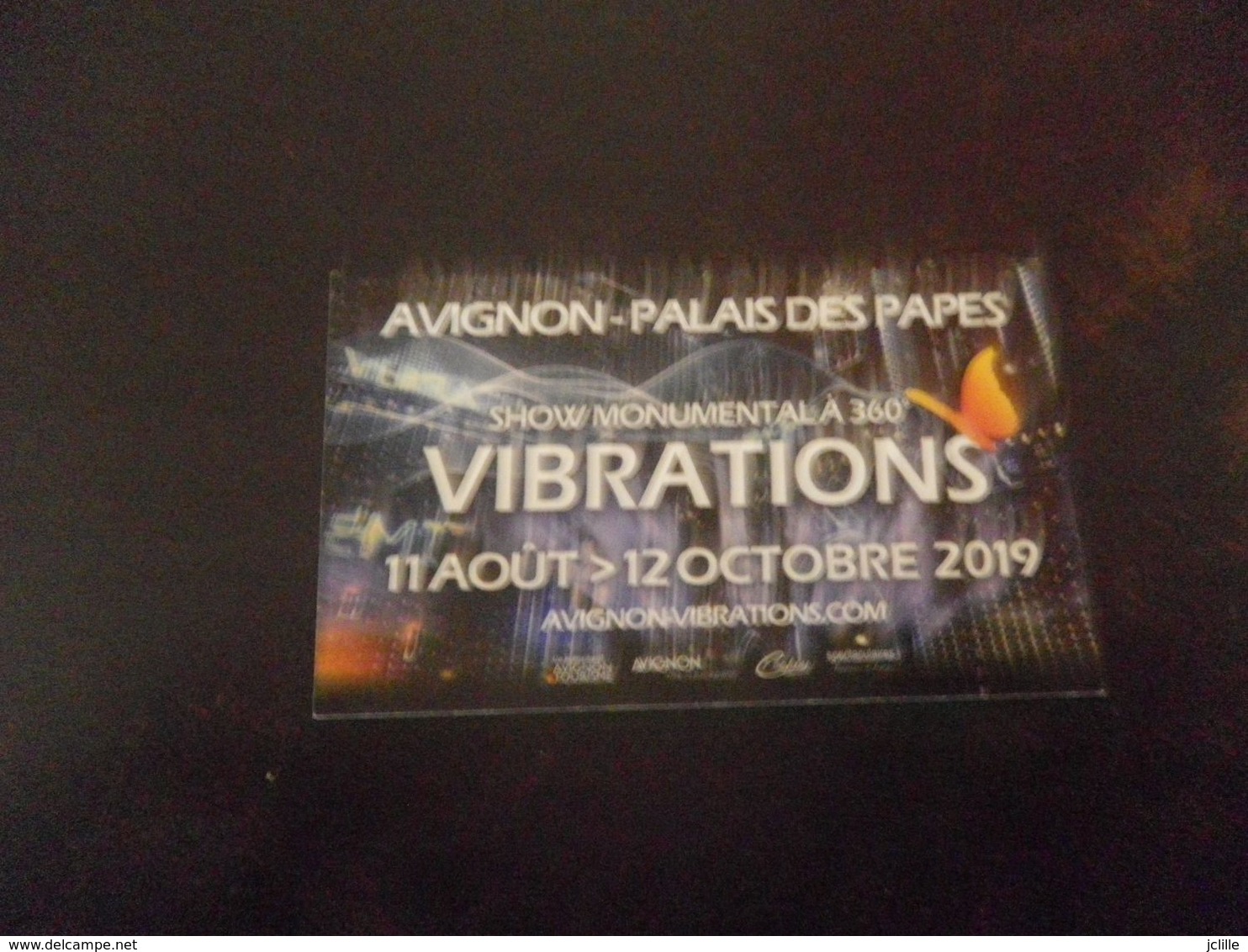 1 Ticket AVIGNON - MUSEE - PALAIS DES PAPEs 2019 - Tickets - Entradas