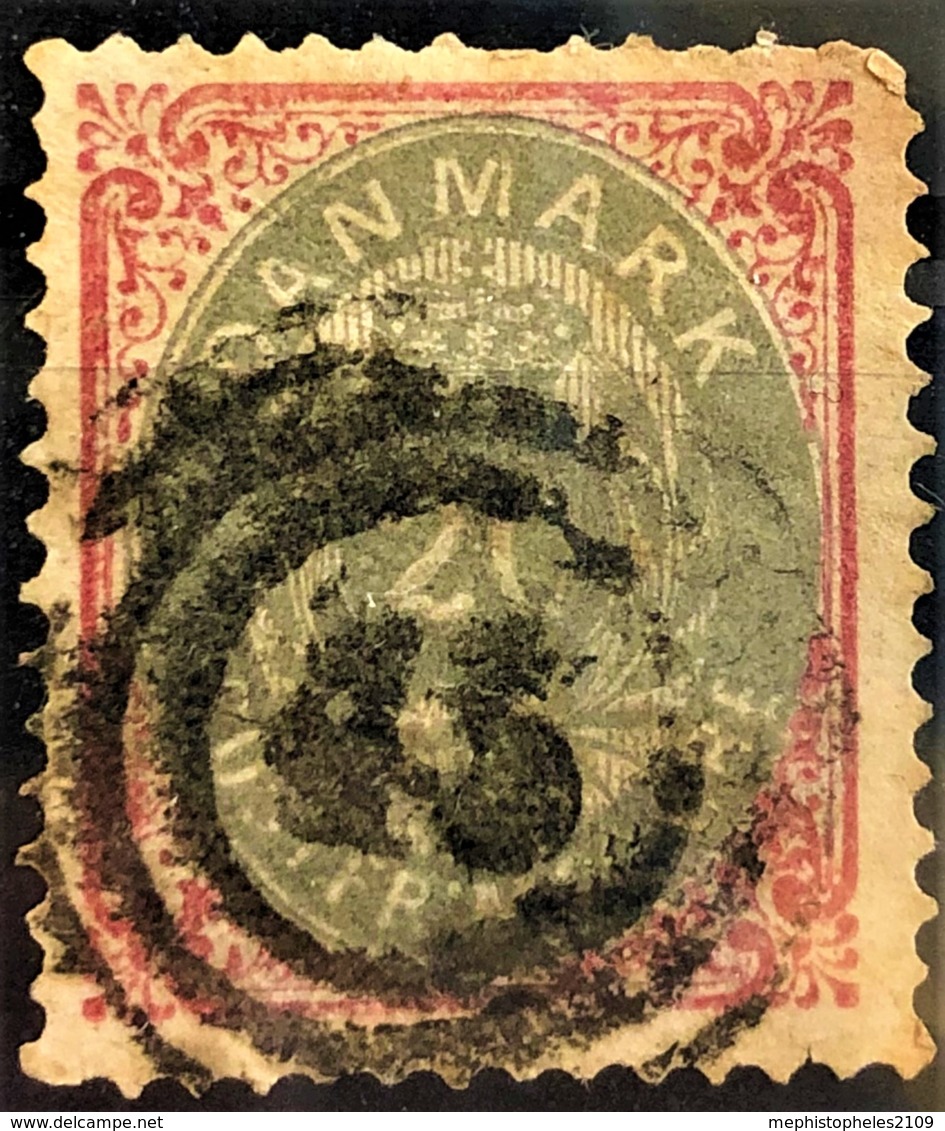 DENMARK 1875/79 - Canceled - Sc# 31 - 20o - Usati