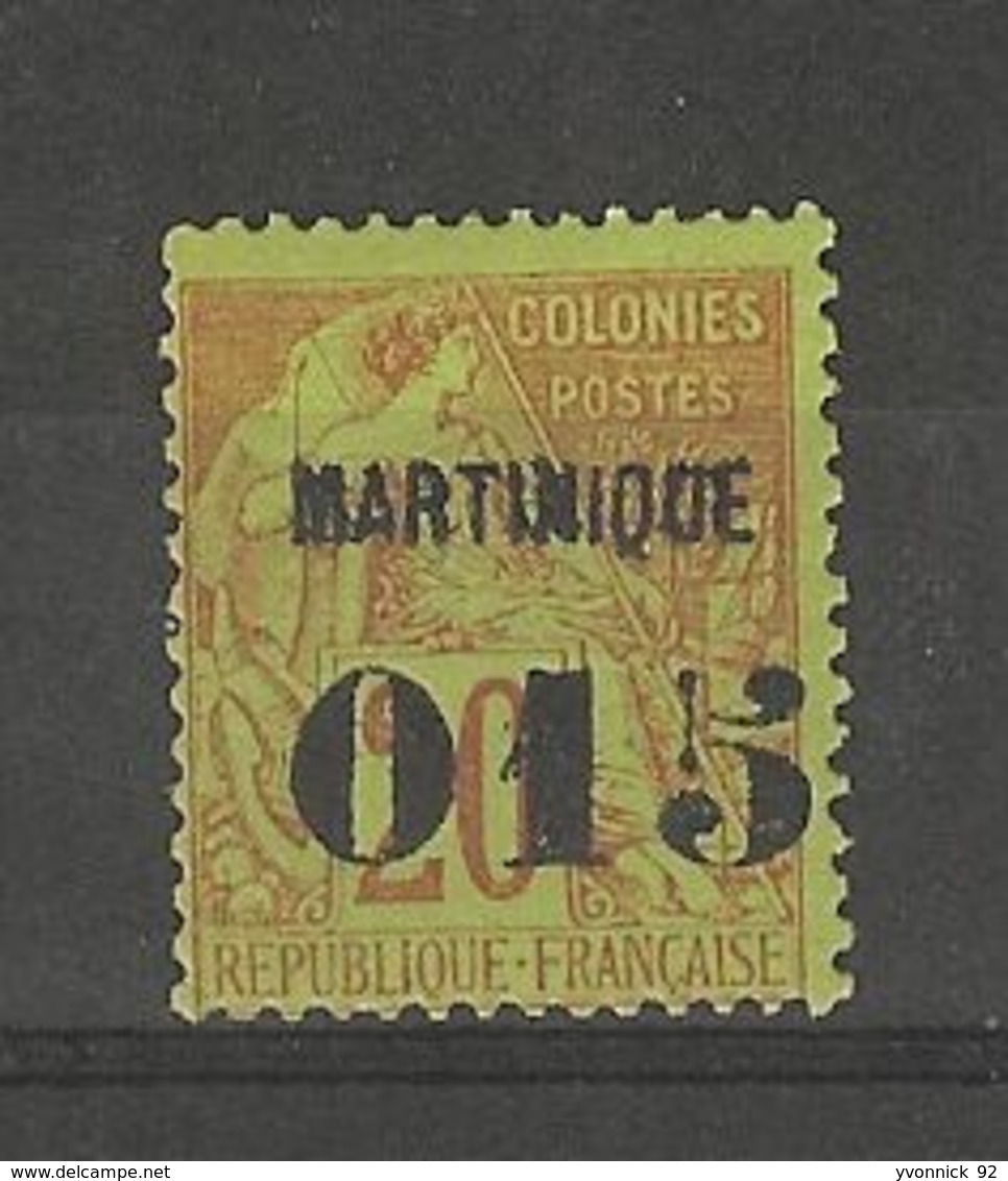 Martinique _ 1886 - Surcharge -  015  N° 5 (neuf) - Neufs